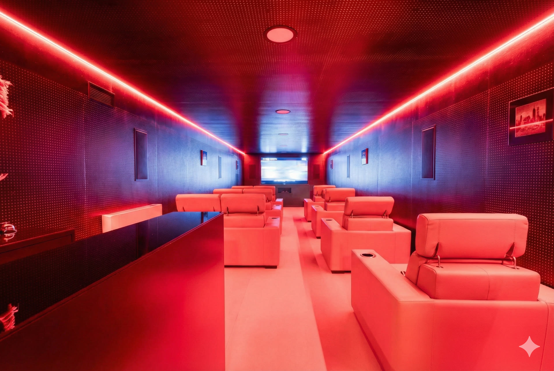 Sala de cinema privada